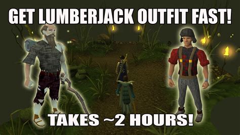 Get The Lumberjack Outfit in 1 Hour Runescape 3 Quick & Easy Guide This is a video about a method you can use in order to quickly farm yourself the. . Lumberjack outfit rs3